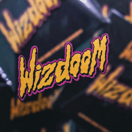 WIZDOOM 'Logo' Woven Patch